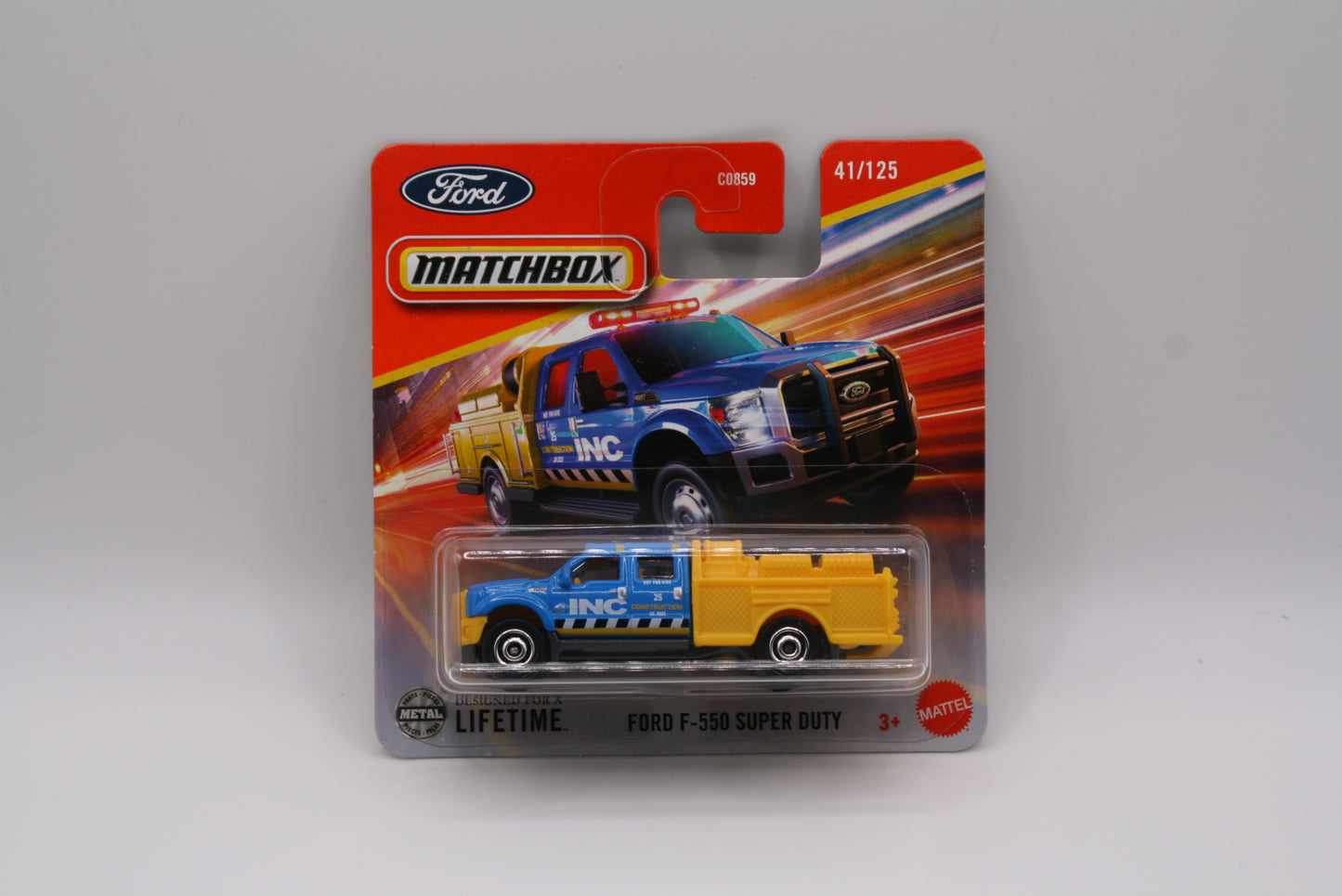 MATCHBOX: Ford F-550 Super Duty